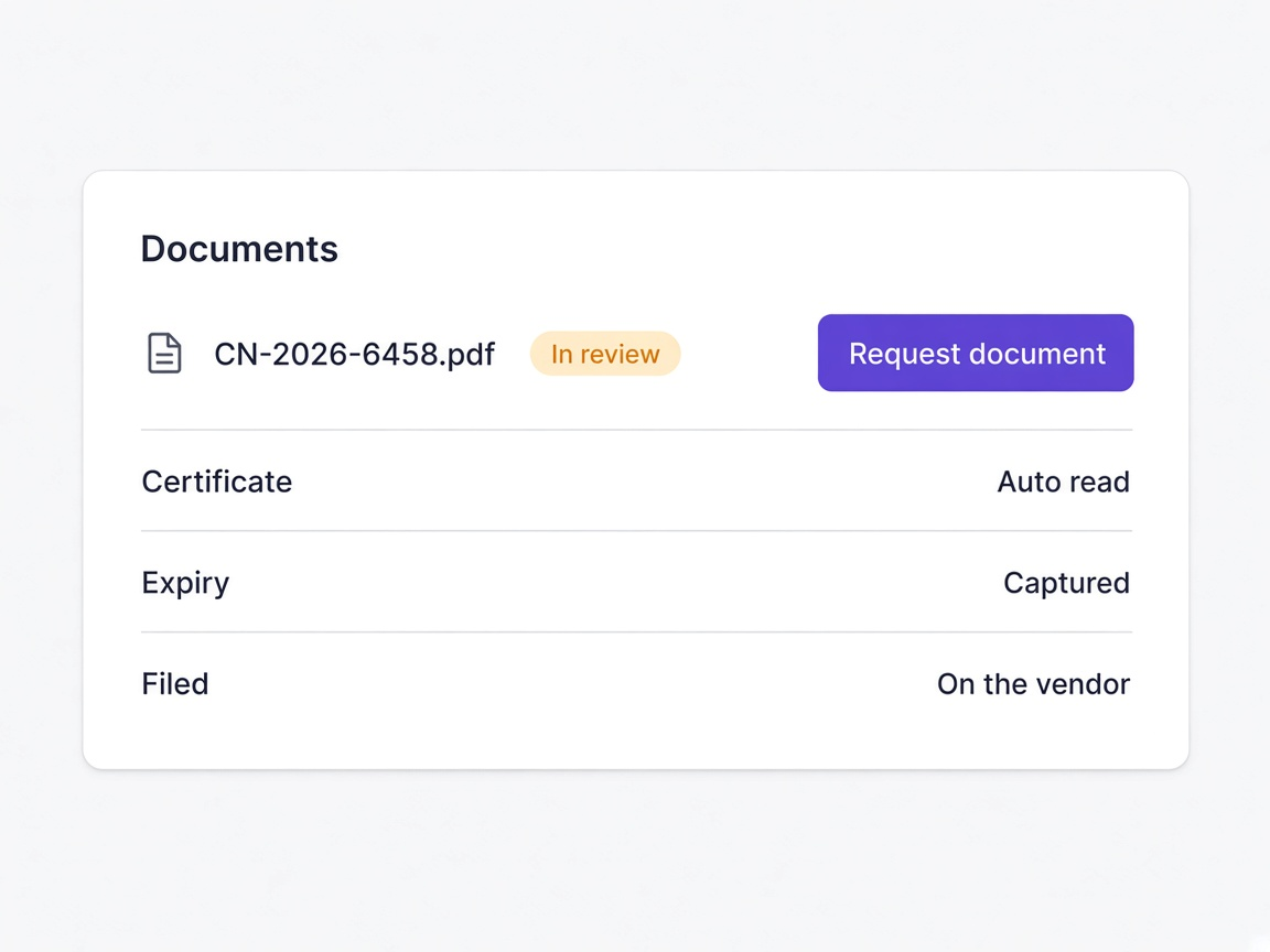 Documents overview
