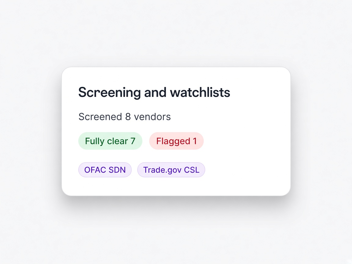 Screening overview