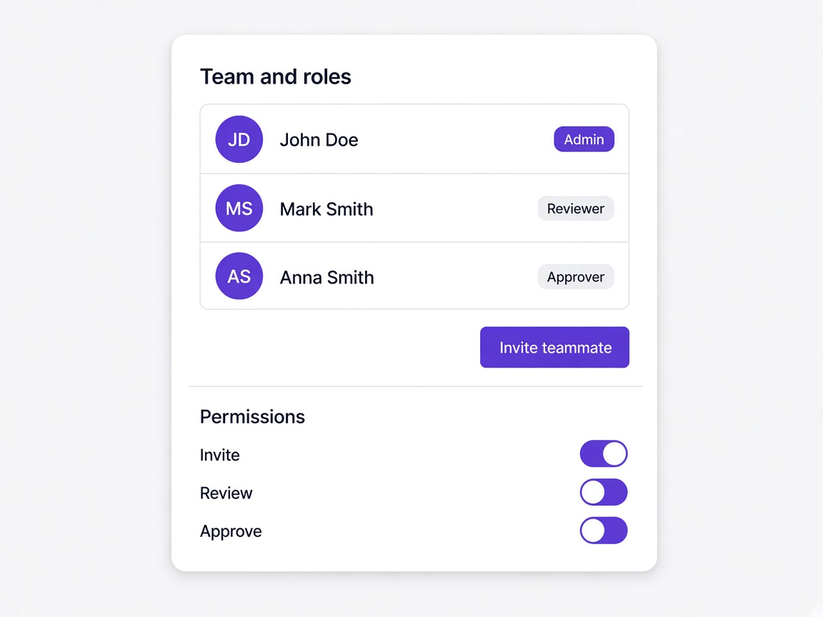 Audit trail and roles preserved across team changes